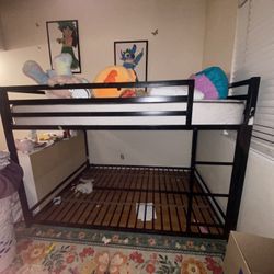 Full Size Top And Bottom Bunk bed 