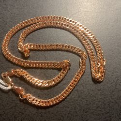 Mom Day Special—5mm Cuban Link Rose Gold Chains