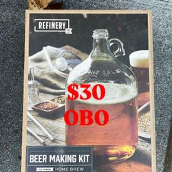 Refinery Beer Making Kit - Open But Brand New