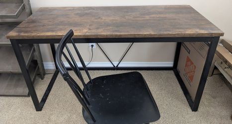 Computer Desk with Chair