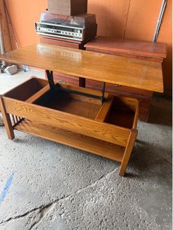 Wicker table