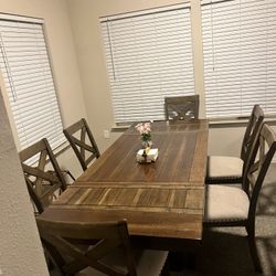 Dining Table Set (lightly Used)
