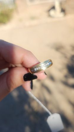 10k Men Diamond Ring