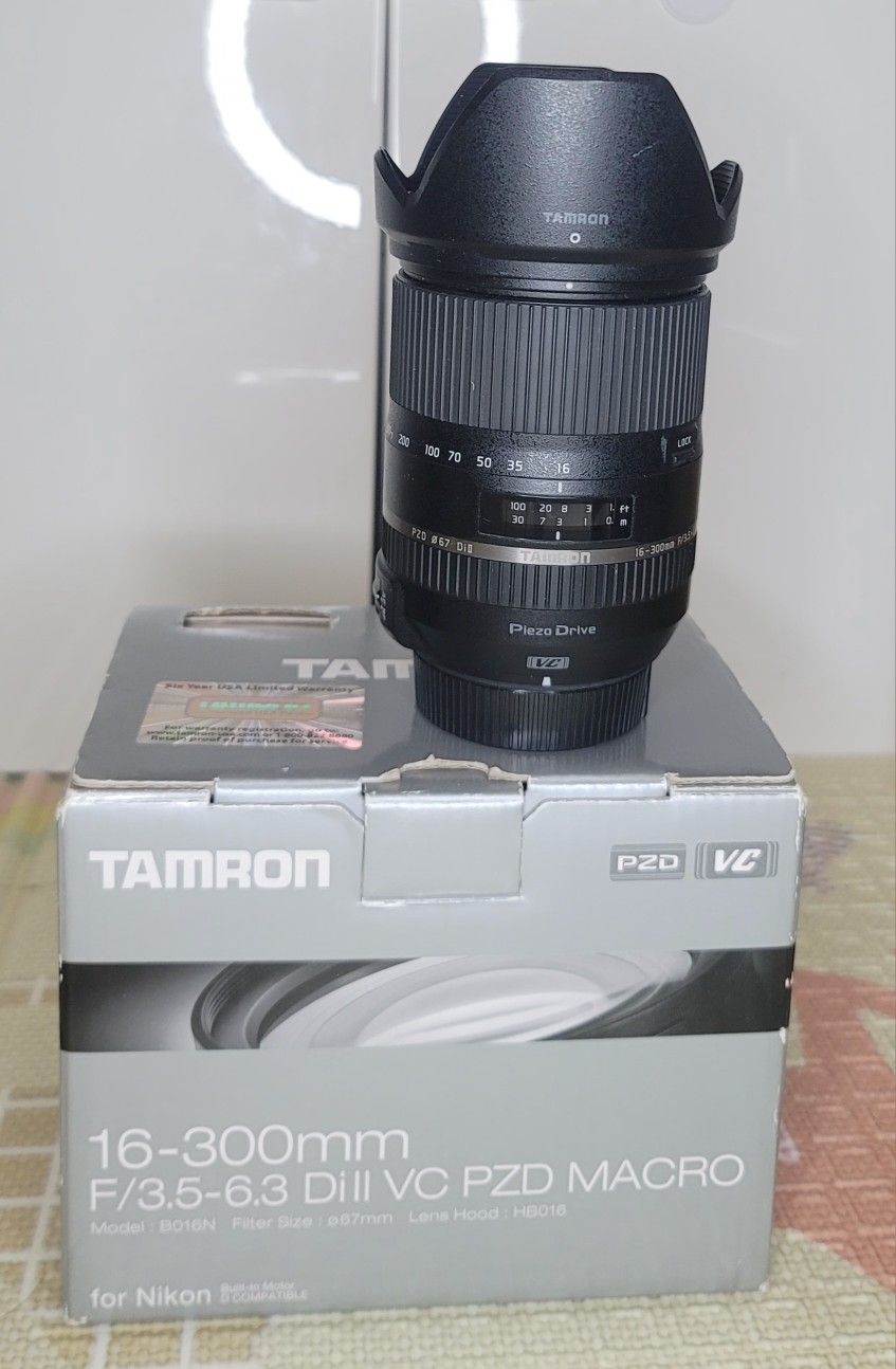 Tamron 16-300mm F3. 5 - 6.3 Di II VC Pzd Macro