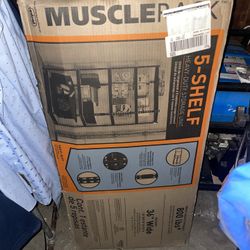 Muscle Rack 5 Shelf Heavy Duty Storage Unit 