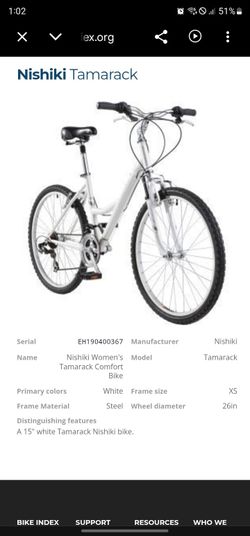 Nishiki Tamarack Comfort Bike