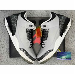 Jordan 3 Wolf Grey 11 Men