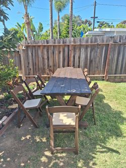 Farm Table-chairs