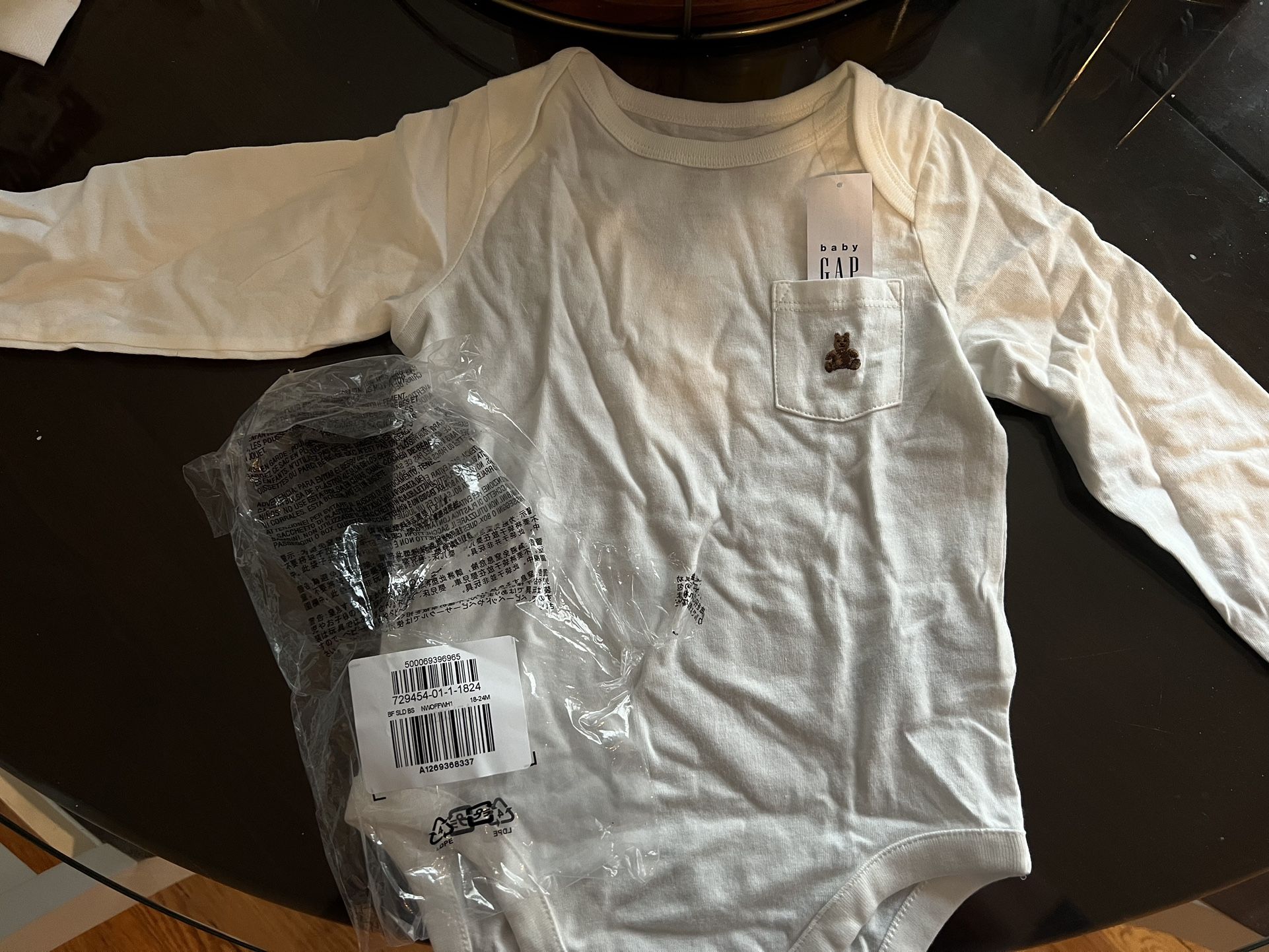 Long Sleeve Gap Bodysuit 18-24m
