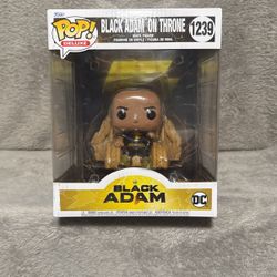 Black Adam On Throne Funko Pop