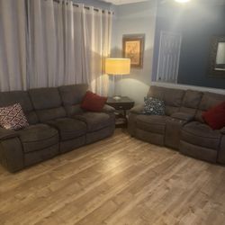 Recliner Sofa and Love  Seat