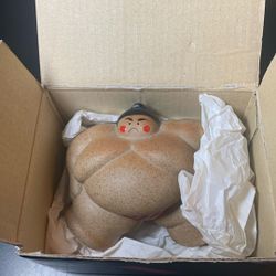Sumo Wrestler Ceramic Figurine