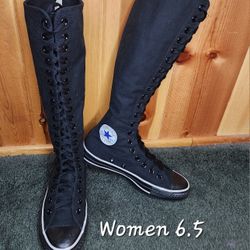 RARE Vintage Converse All Star XXHI Knee High Women 6.5