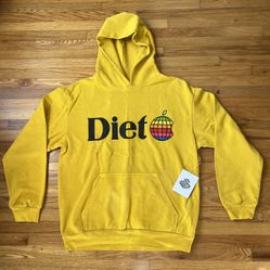 Diet Starts Monday Cotton Graphic Hoodie XXL 