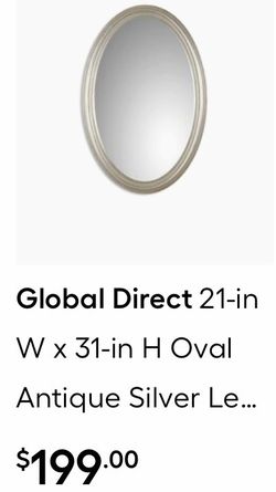 Oval mirror