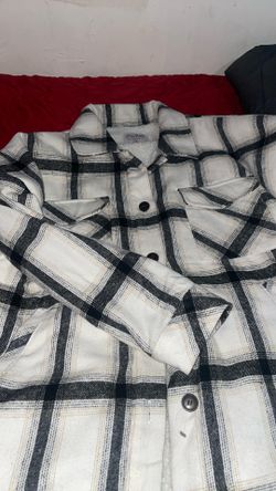 Oversized Flannel Sherpa