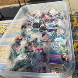 Tons Of Beads, Charms And Findings