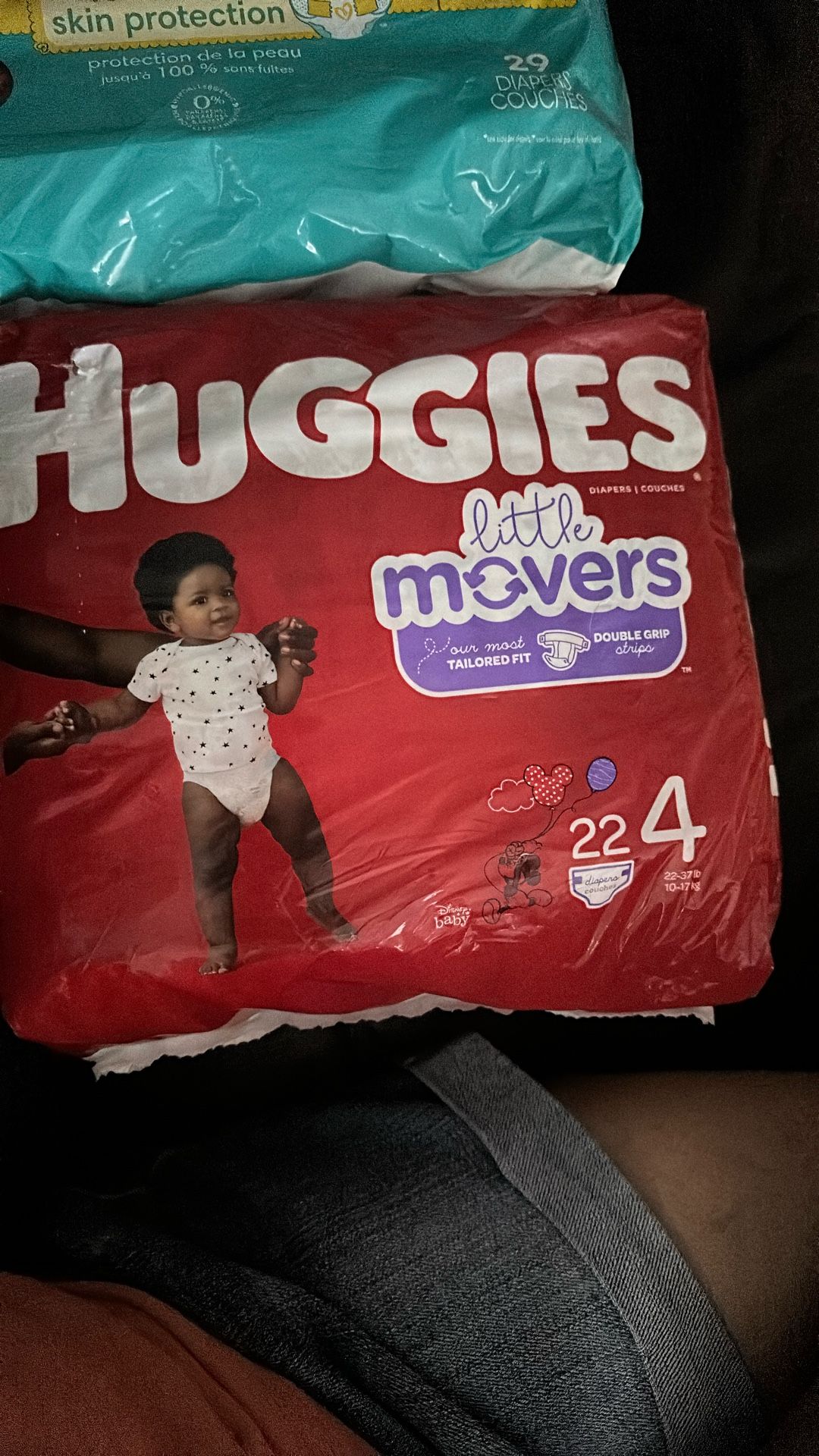Pampers Size 2/ Huggies Size 4