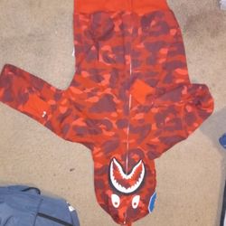 Bape Hoodie Sz S