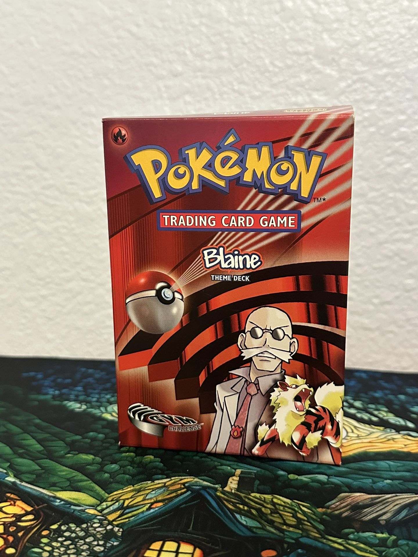 Pokemon TCG Blaine Theme Deck  Gym Challenge (2000)  Unsealed, Complete -  greenwatershopping.com