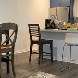 Dining Chairs + Bar Stools Set (6 Chairs Total) – $250 OBO