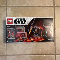 Unopened Lego Star Wars “Battle On Mustafar” Set