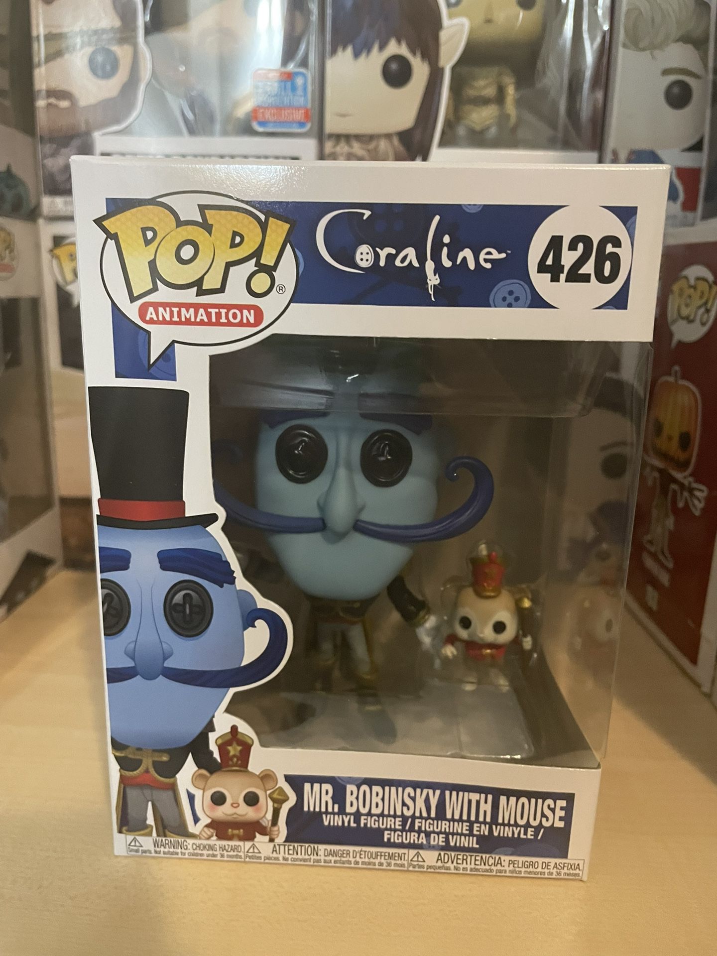 Coraline Mr. Bobinsky Funko Pop