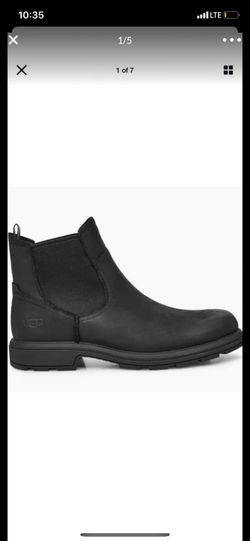 UGG Australia Men's Biltmore Chelsea Ankle Boots Waterproof Leather Size 10
