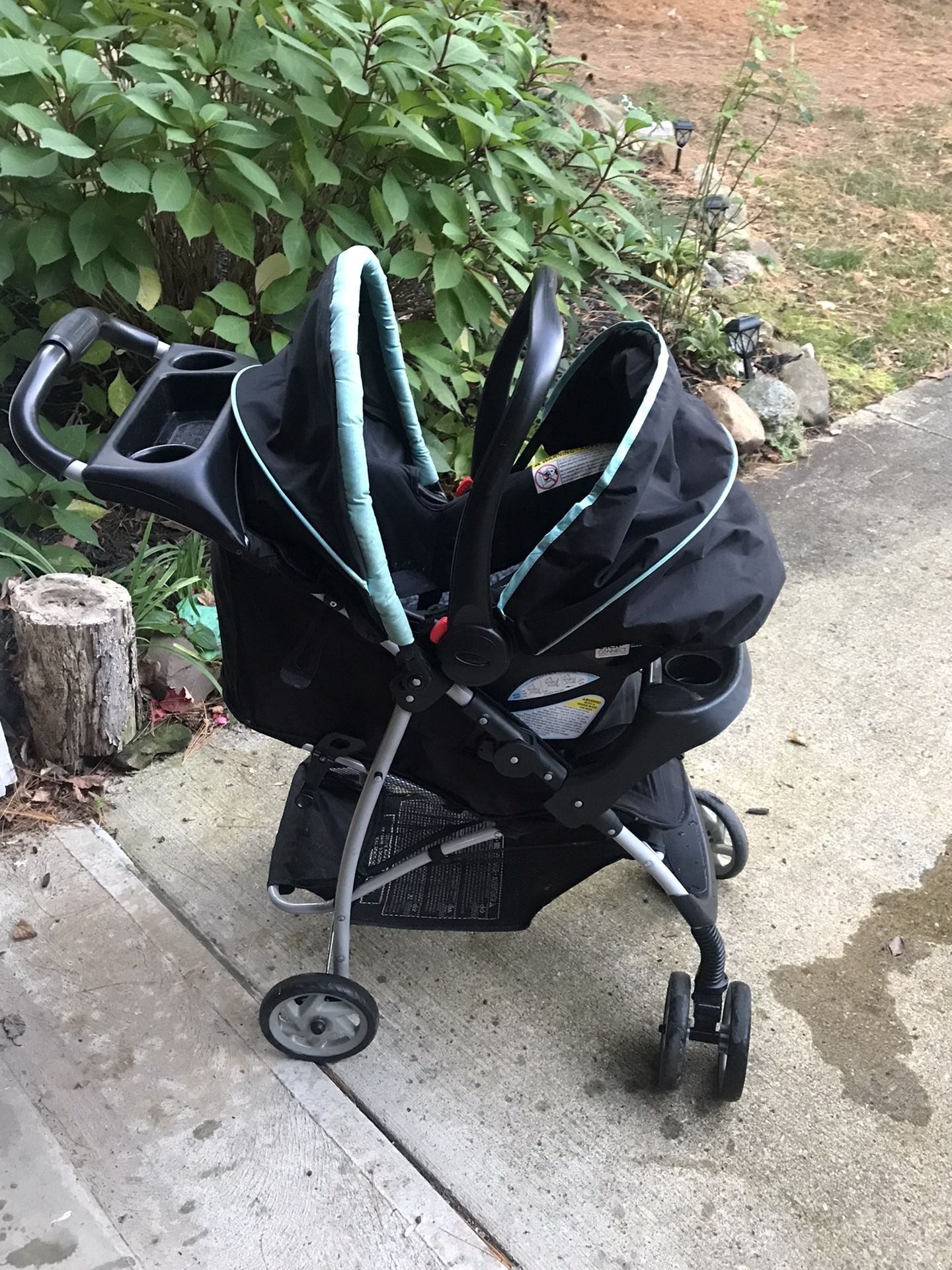 Used  Graco &Chicco Stroller  plus Car Seat