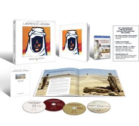 Lawrence of Arabia 50th Anniversary Collector’s Edition Blu‑ray Set, Book