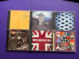 6-CD's by The Who