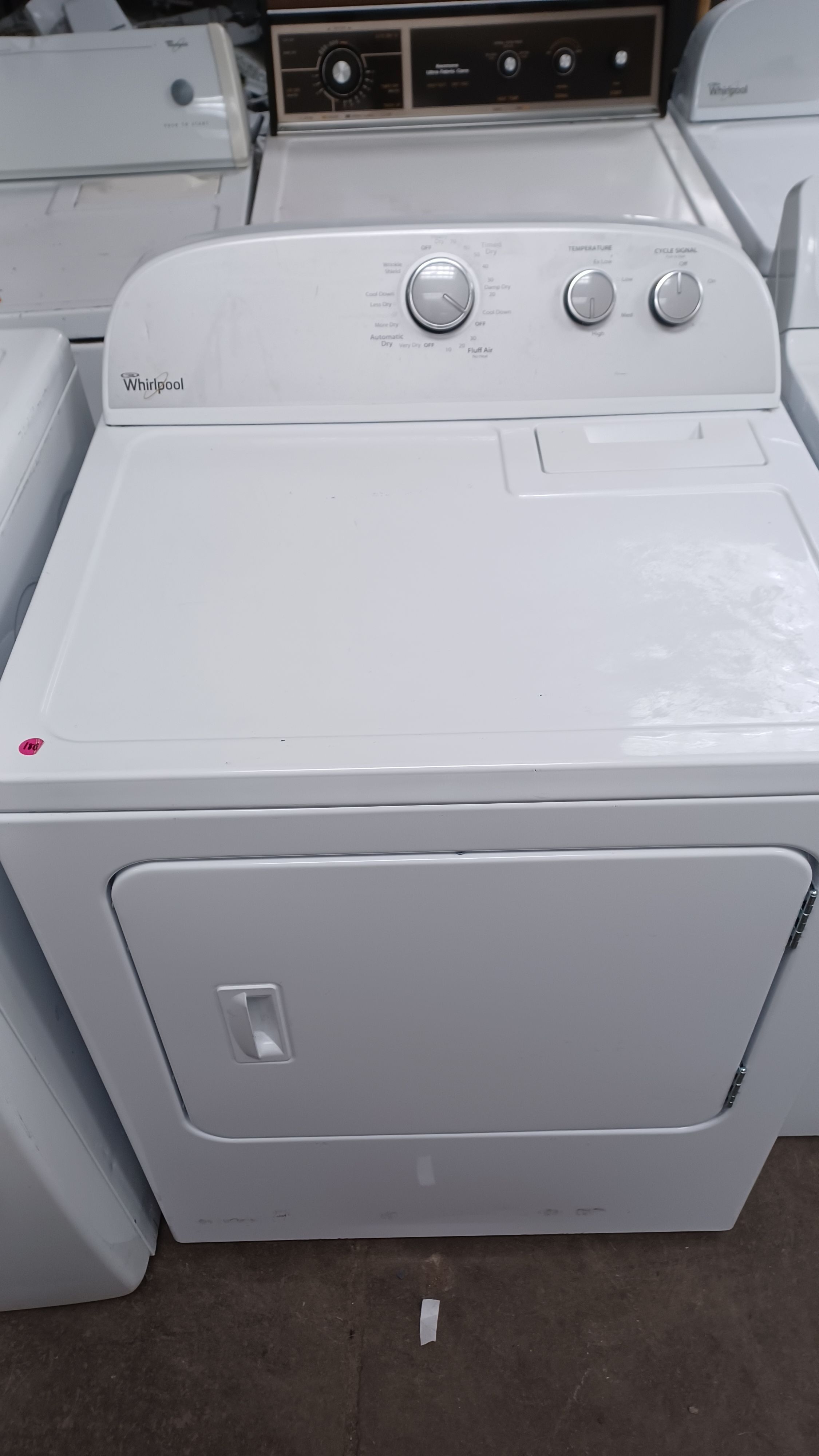 Whirlpool electric dryer