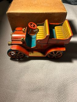 Vintage Tin Toy Antique Car