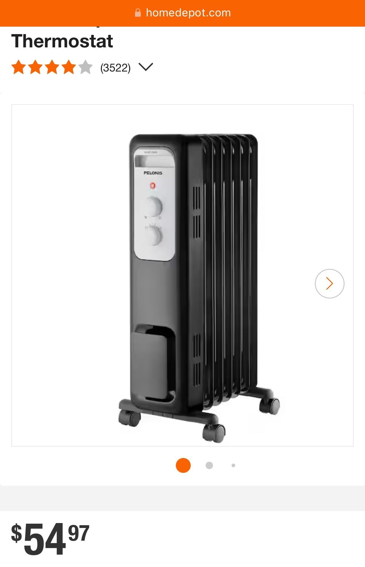 I HAVE 5 Oil Filled Radiant Heaters For Sale $40 Reduced To $30