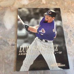 1999 Skybox Dominion Card 187 Luis Gonzalez