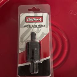 Edelbrock street fuel filter