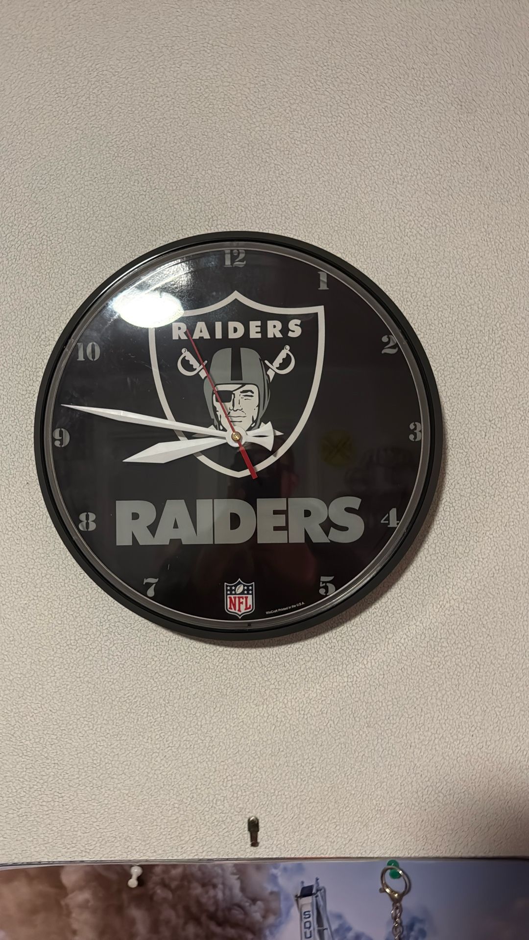 Raiders Wall Clock 