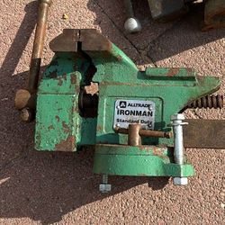 Alltrade Ironman Standard Duty bench vise. 