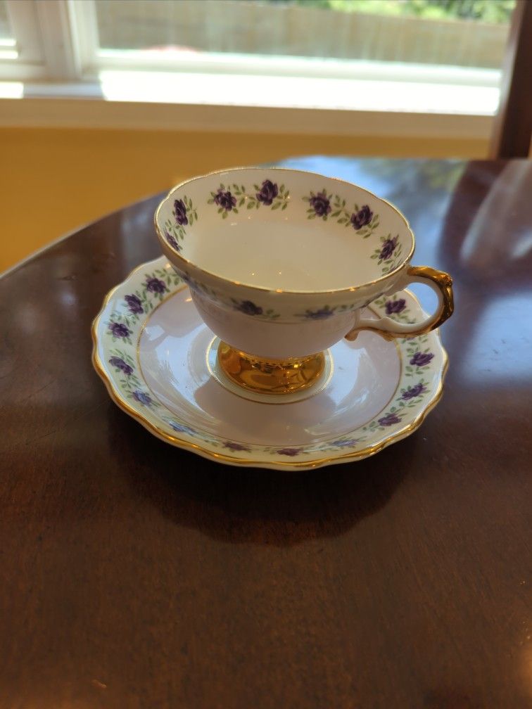 Rosina Fine Bone ChinaTeacup and Saucer Set.