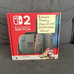 Nintendo Switch 2 Mario Kart Bundle Trusted Seller 