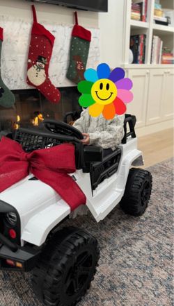 Ride-On Jeep Toy