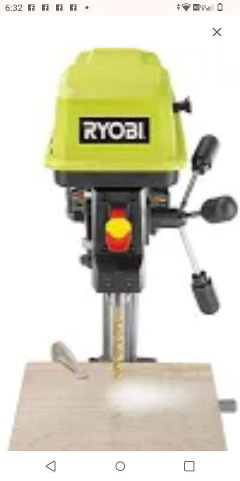 Ryobi 10" Drill Press W/ Laser Exactly