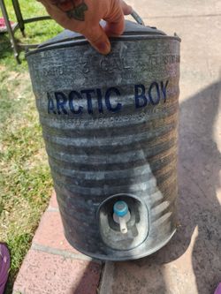 Vintage Arctic Boy water dispenser