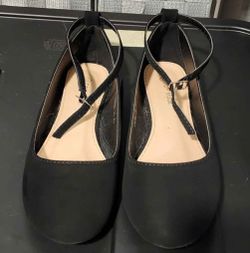 Black Women Flats 