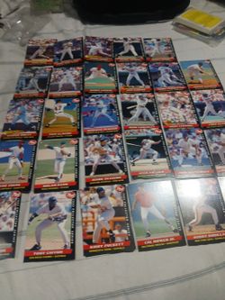 Collectors series post baseball cards