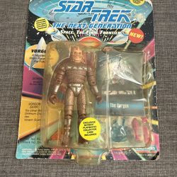 New Star Trek The Next Generation 1993 -Vorgon Action Figure *Packaging Damaged*