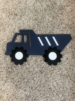 Wall Decor - Construction Theme (Dump Truck)