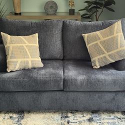 Sofa & Loveseat. By Colby.  Color, Navy Blue.