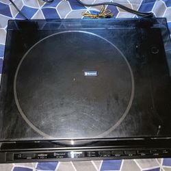 *WORKS* Sherwood ST-887R Record Player With Dust Cover 