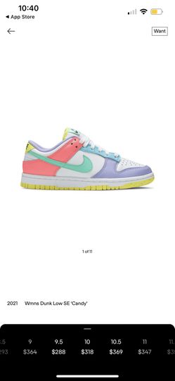 Dunk Low SE Easter Candy Size 10